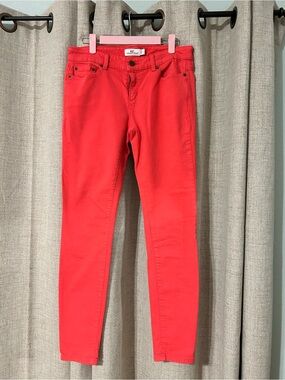 Women’s pinkish/red vineyard vines skinny jeans size 6